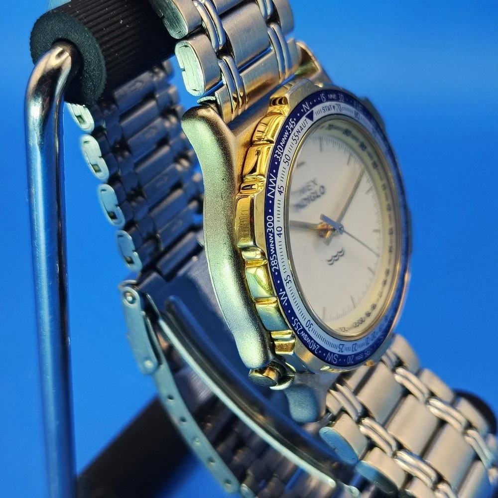 Vintage 1992 Timex‎ Navigator Sailor 36mm Mens Quartz Field Watch (No Indiglo)